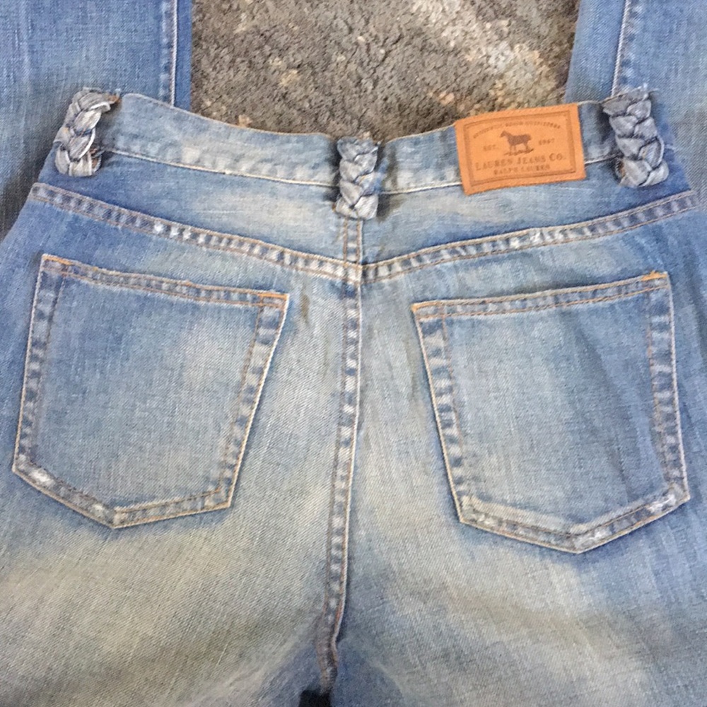 Ralph Lauren high waist braided mom jeans